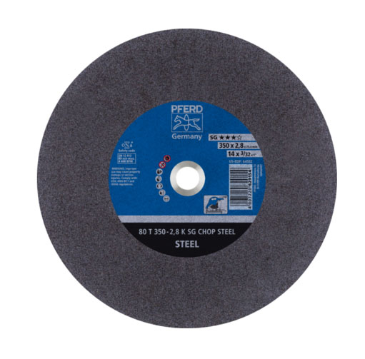 80t350-2.8 A36ksg Chop/25.4 Steel Cutting Disc