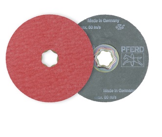 (pack Of 25) Cc-Fs125 Co-Cool 80grit Combiclick Fibre Sanding Discs