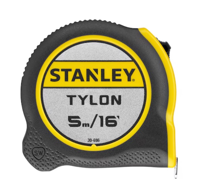 Stanley Tylon 5m/16' Bi-Material Tape Measure (130696)