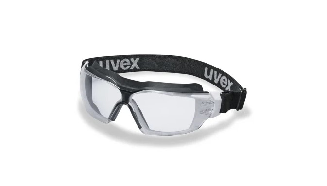 Uvex Pheos CX2 Sonic Clear Lens Safety Goggles