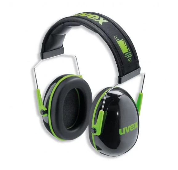 Uvex K1 SNR28 Low Noise Foldable Ear Defenders