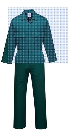 PVCBS Large Green Coverall **while Stocks Last**