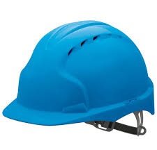 JSP Evo2 Blue Non Ventilated Safety Helmet