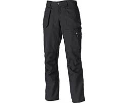 Eh26000 Size 18 Ladies Black Eisenhower Trousers