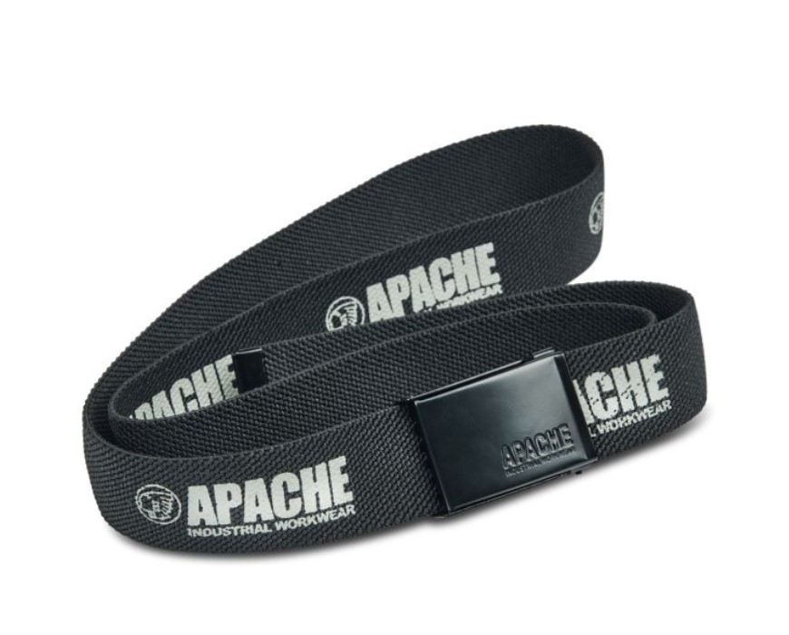 Apache Horizon Black Elasticated Belt