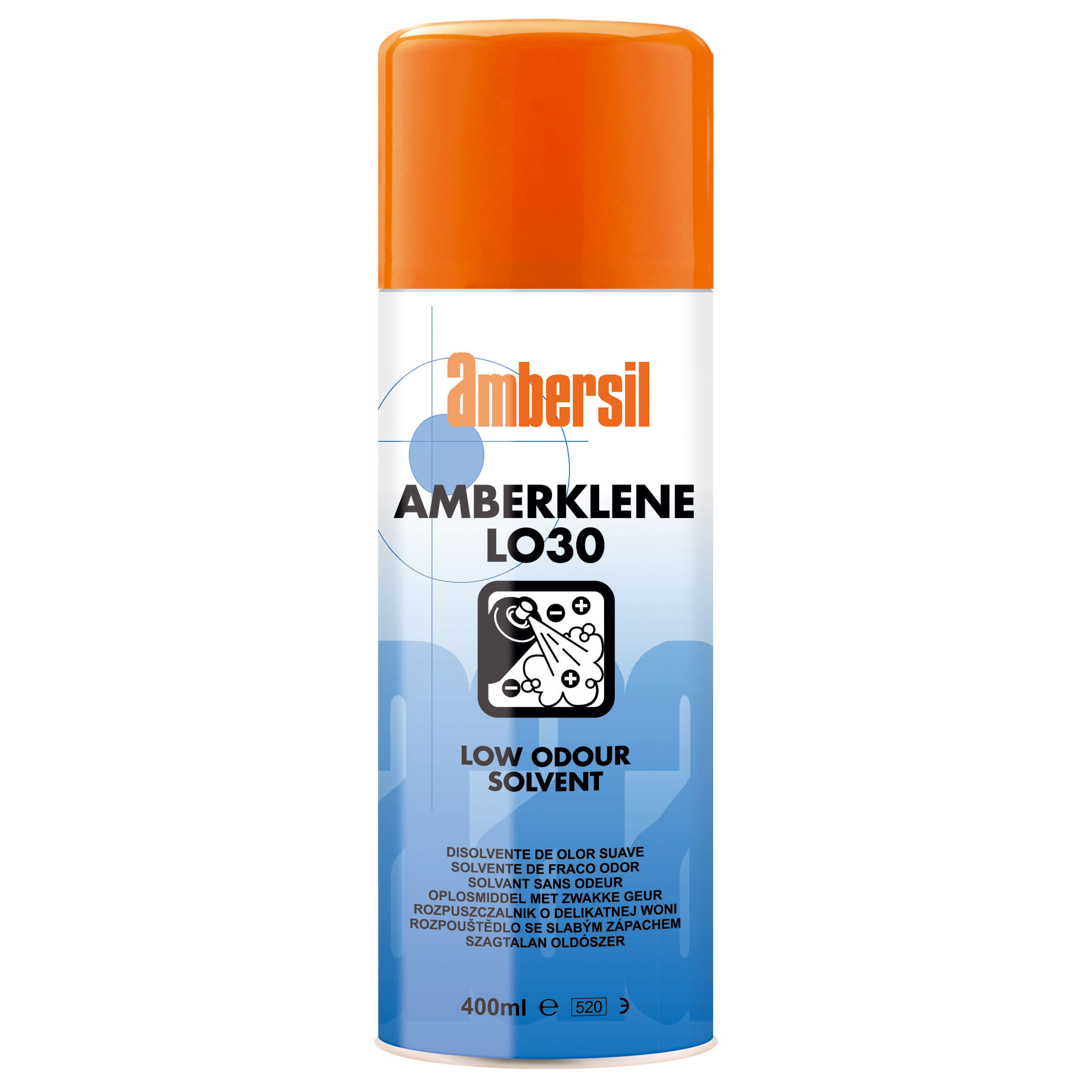 400ml Amberklene Lo30 Low Odour Solvent Cleaner Degreaser